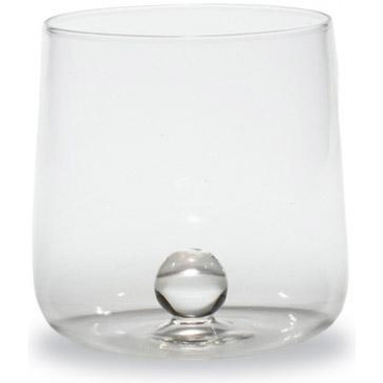 Прозрачный стакан Bilia прозрачный мрамор