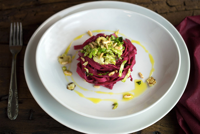 PINK BEET PASTA DOUGH PINK BEET PASTA DOUGH